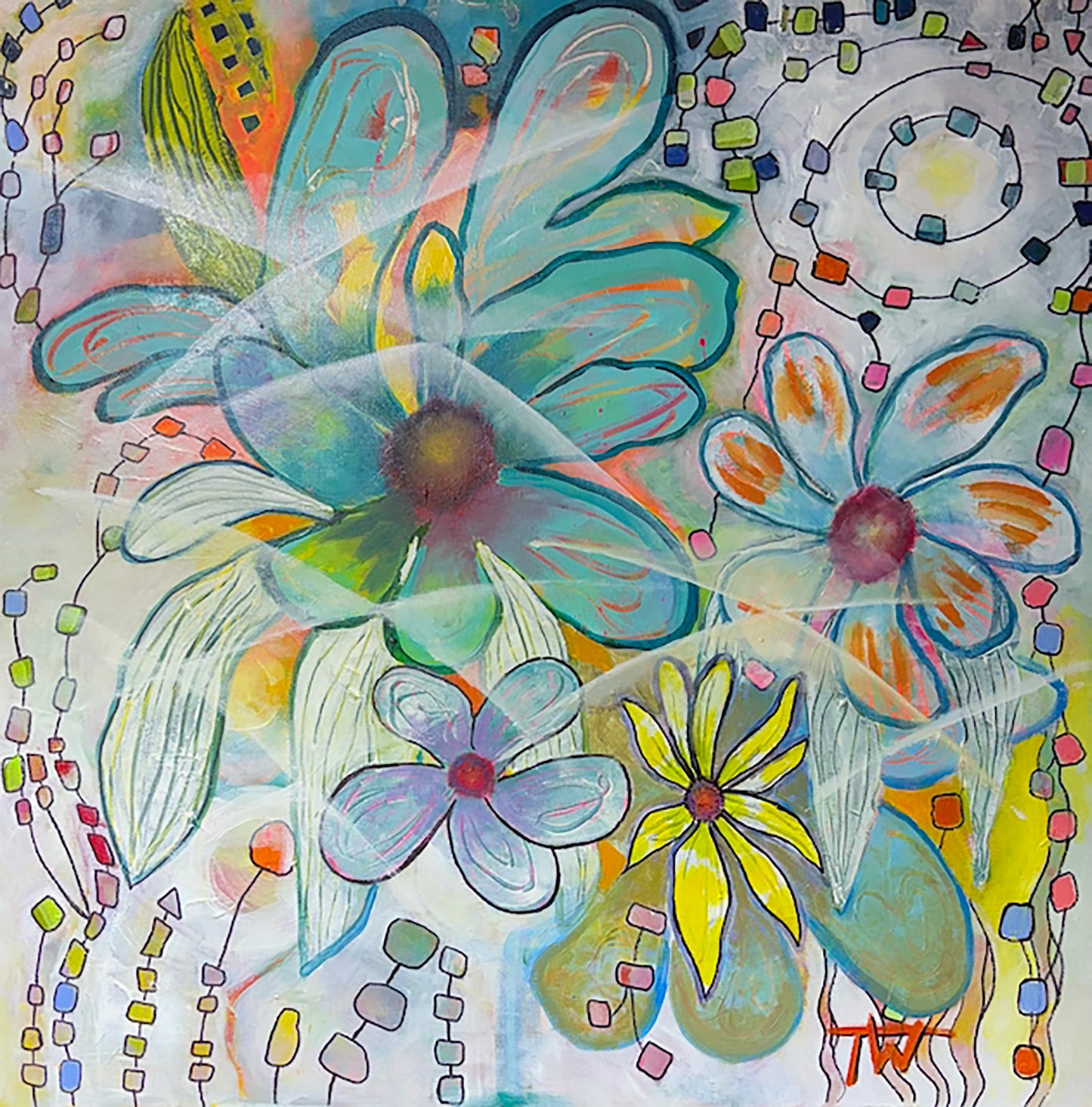 Abstract Blooms